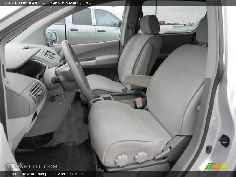 Silver Mist Metallic / Gray 2007 Nissan Quest 3.5