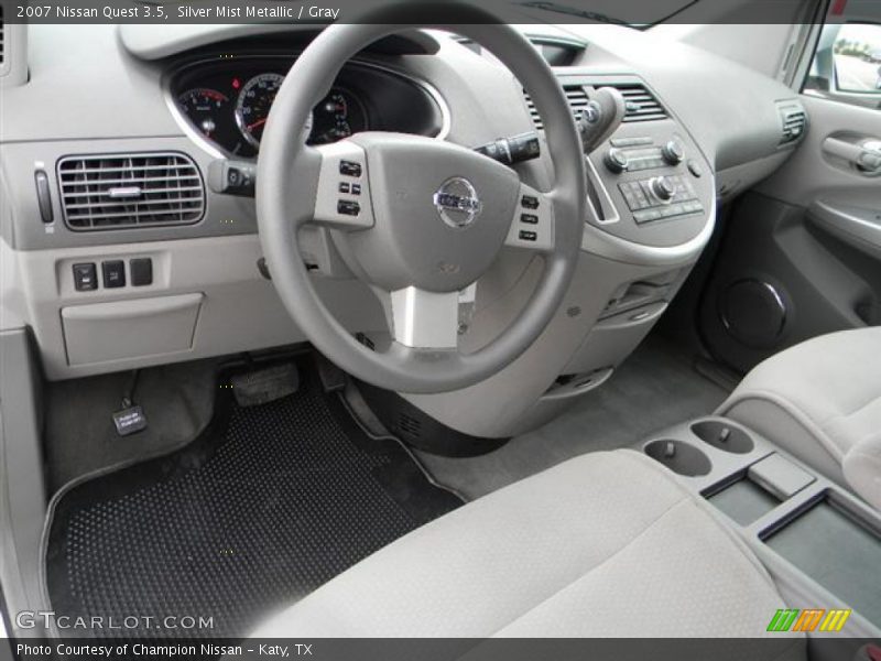 Silver Mist Metallic / Gray 2007 Nissan Quest 3.5