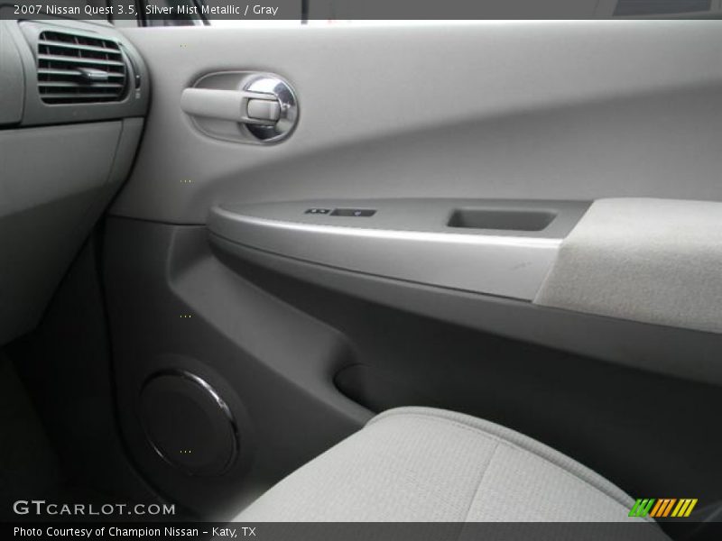 Silver Mist Metallic / Gray 2007 Nissan Quest 3.5
