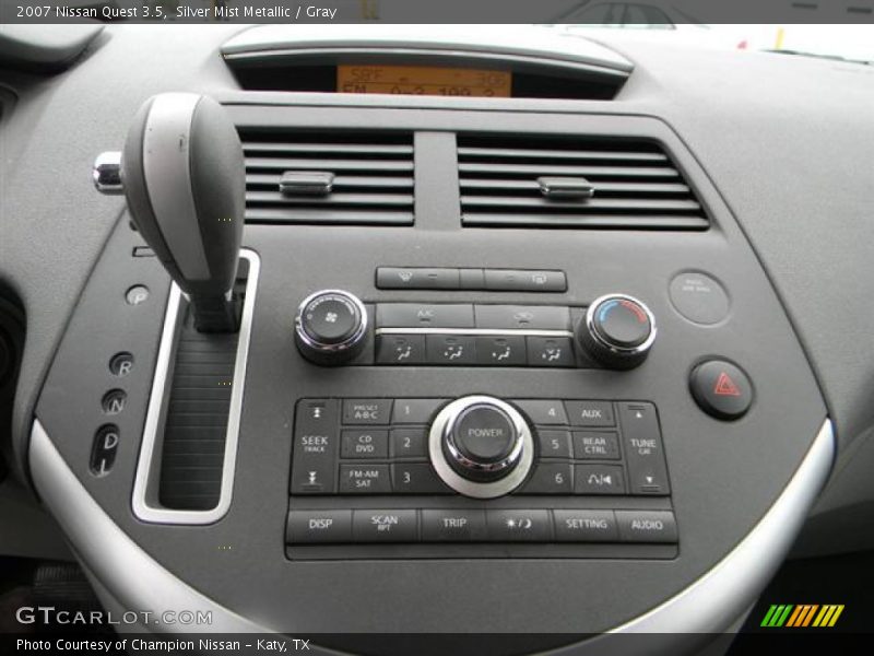 Silver Mist Metallic / Gray 2007 Nissan Quest 3.5