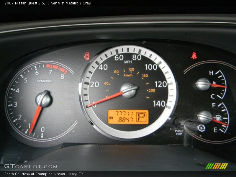 Silver Mist Metallic / Gray 2007 Nissan Quest 3.5
