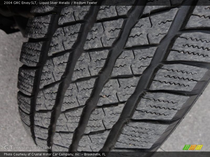 Liquid Silver Metallic / Medium Pewter 2004 GMC Envoy SLT