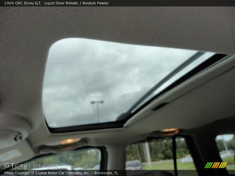 Liquid Silver Metallic / Medium Pewter 2004 GMC Envoy SLT