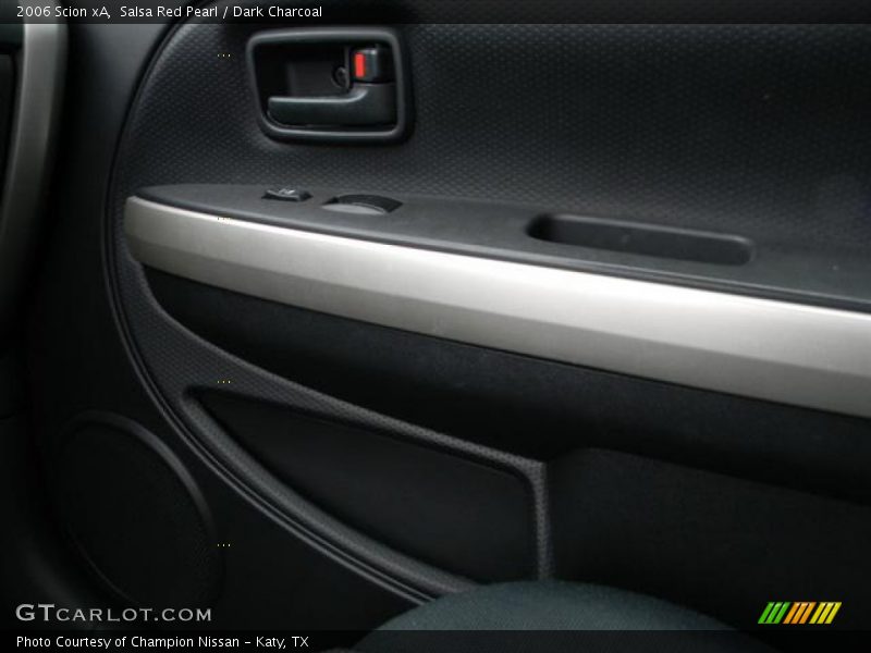 Salsa Red Pearl / Dark Charcoal 2006 Scion xA