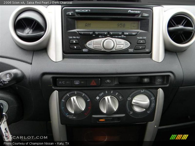 Salsa Red Pearl / Dark Charcoal 2006 Scion xA