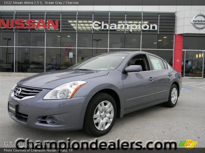 Ocean Gray / Charcoal 2012 Nissan Altima 2.5 S