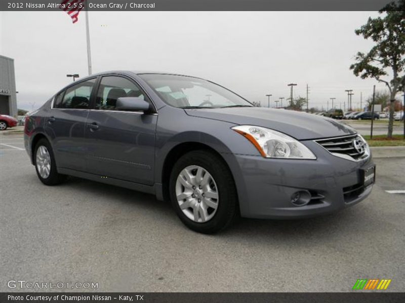 Ocean Gray / Charcoal 2012 Nissan Altima 2.5 S