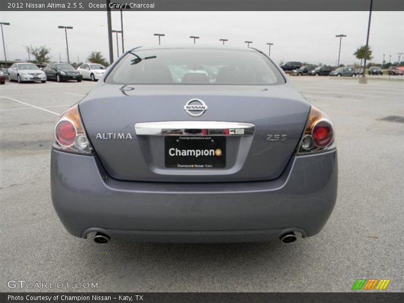Ocean Gray / Charcoal 2012 Nissan Altima 2.5 S