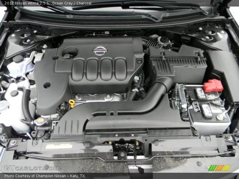 Ocean Gray / Charcoal 2012 Nissan Altima 2.5 S