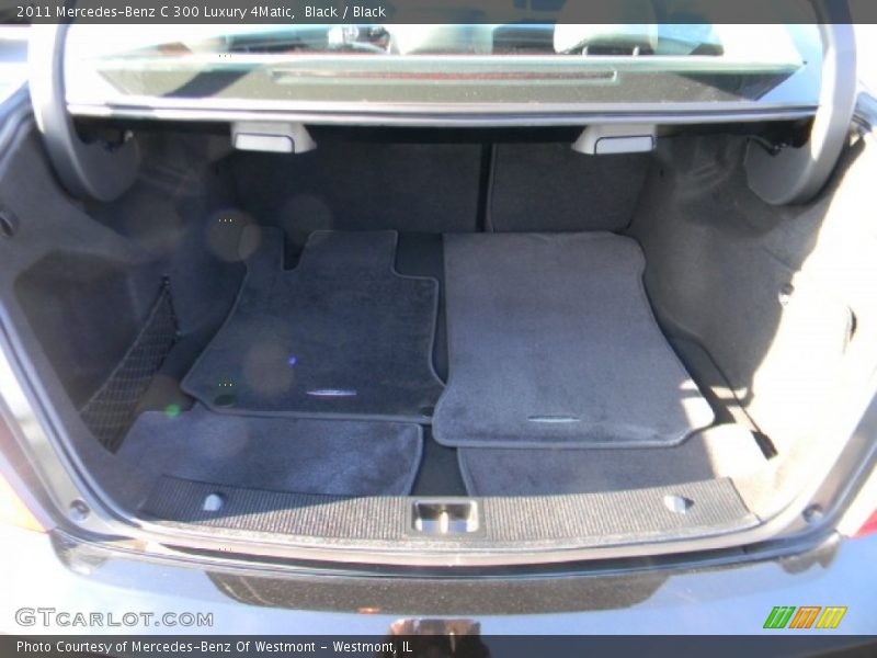 Black / Black 2011 Mercedes-Benz C 300 Luxury 4Matic