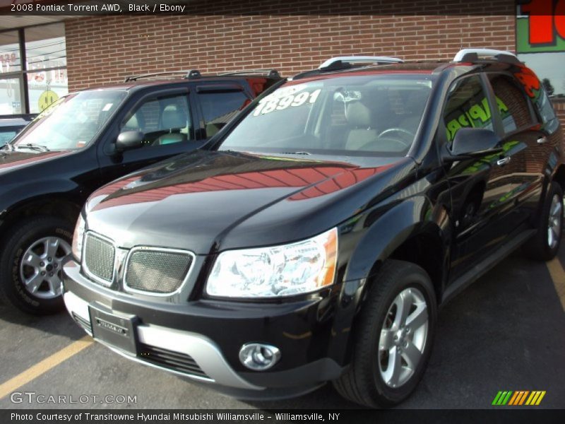 Black / Ebony 2008 Pontiac Torrent AWD