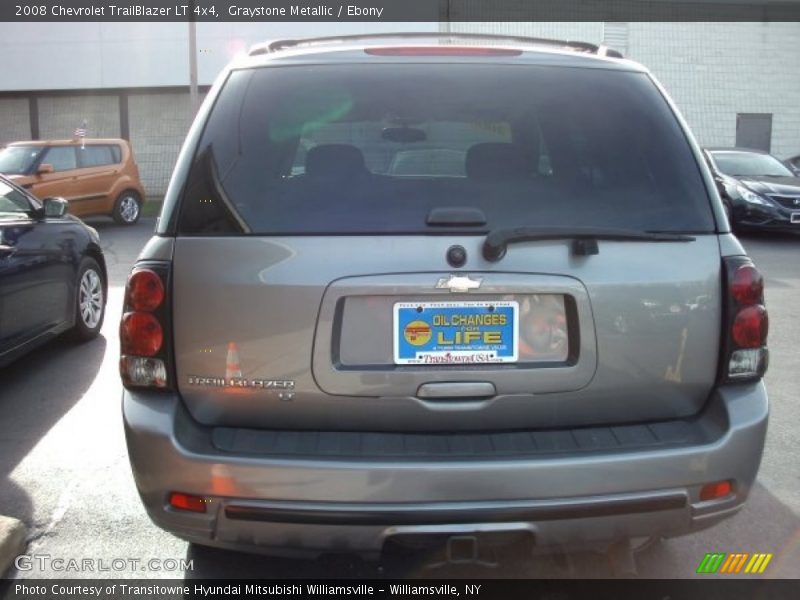Graystone Metallic / Ebony 2008 Chevrolet TrailBlazer LT 4x4