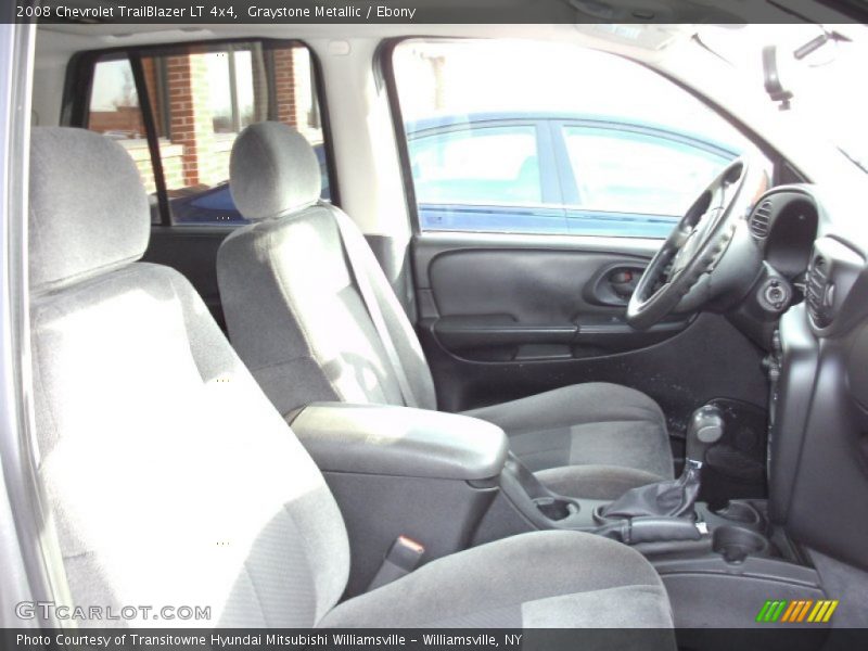 Graystone Metallic / Ebony 2008 Chevrolet TrailBlazer LT 4x4