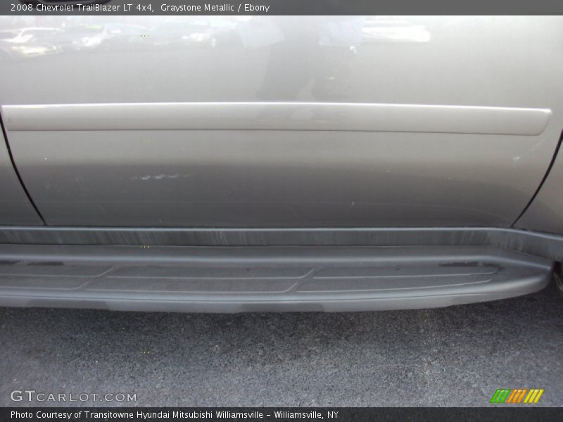 Graystone Metallic / Ebony 2008 Chevrolet TrailBlazer LT 4x4