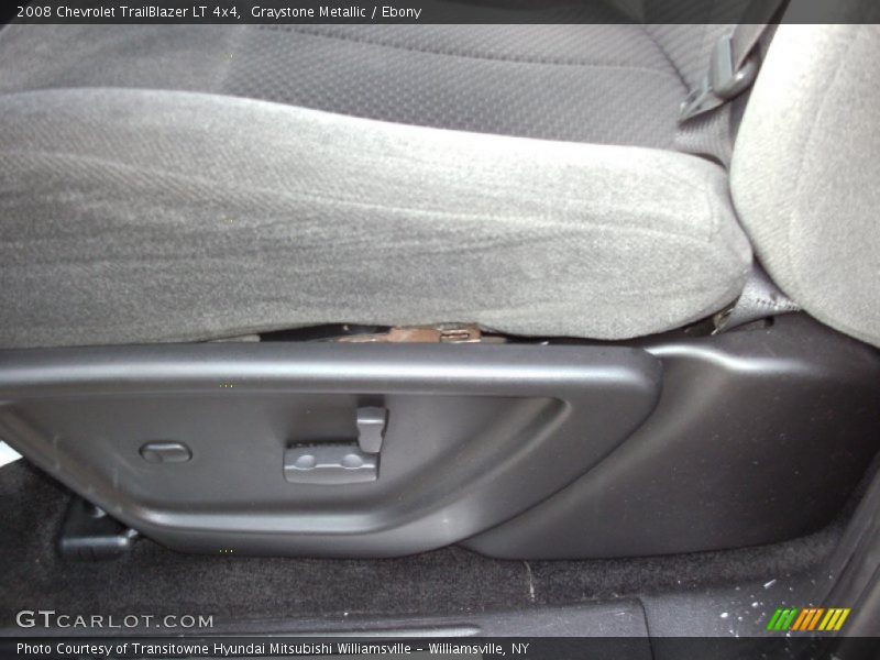 Graystone Metallic / Ebony 2008 Chevrolet TrailBlazer LT 4x4