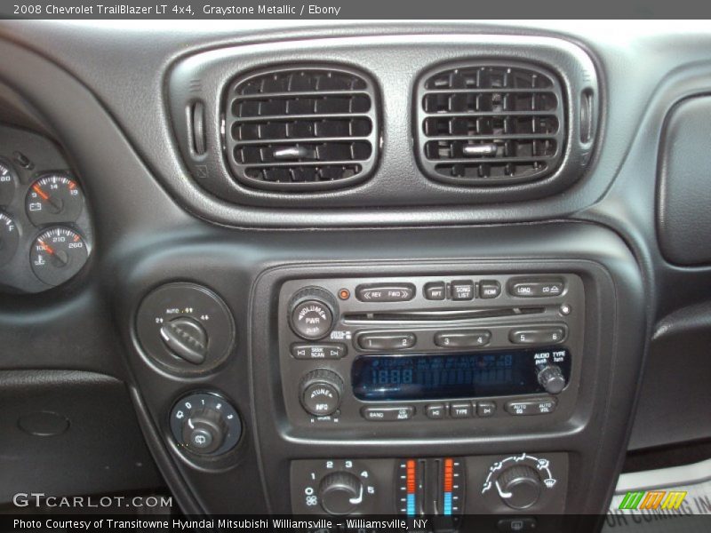 Graystone Metallic / Ebony 2008 Chevrolet TrailBlazer LT 4x4