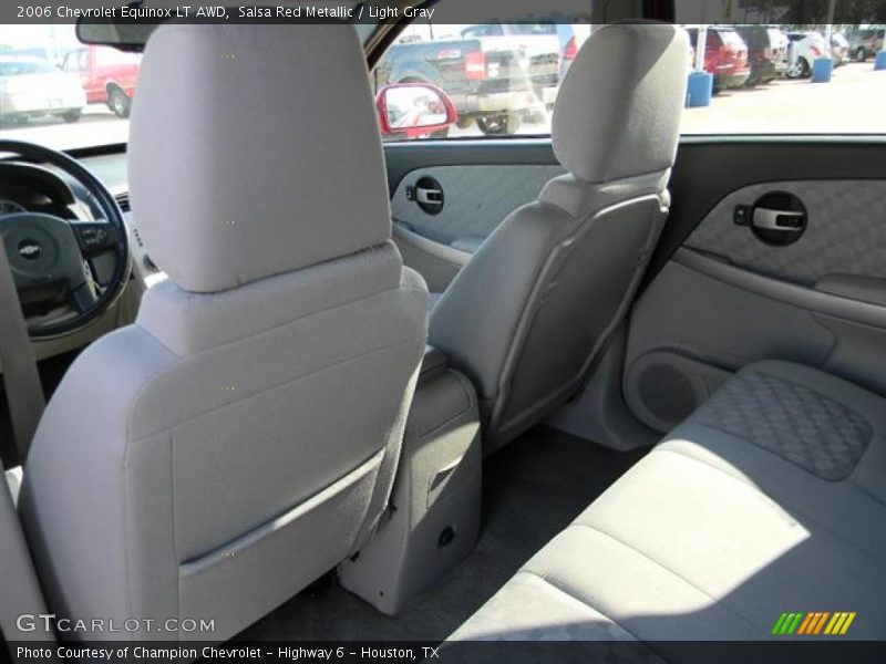 Salsa Red Metallic / Light Gray 2006 Chevrolet Equinox LT AWD