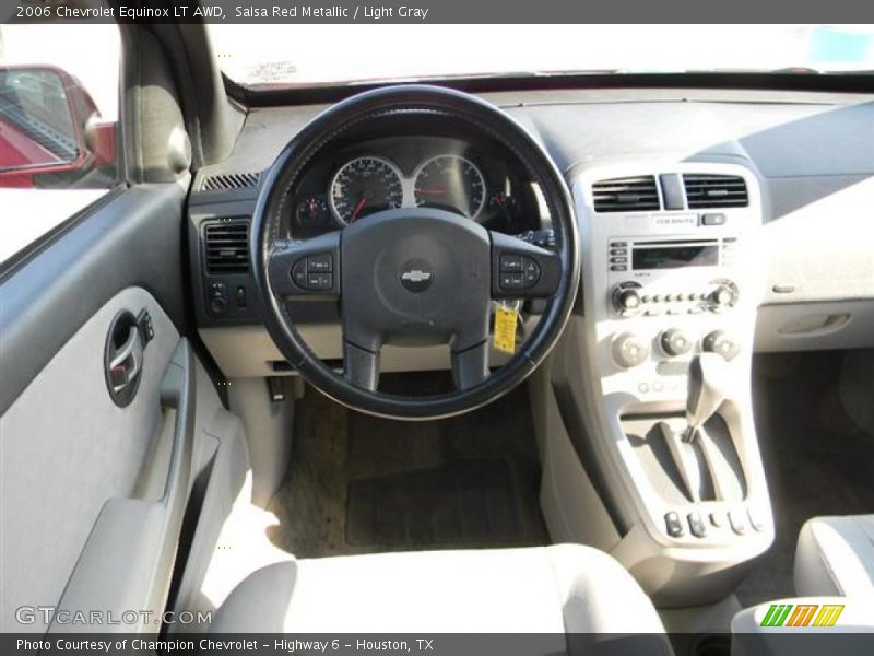 Salsa Red Metallic / Light Gray 2006 Chevrolet Equinox LT AWD
