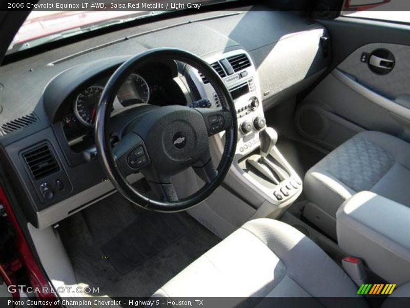 Salsa Red Metallic / Light Gray 2006 Chevrolet Equinox LT AWD