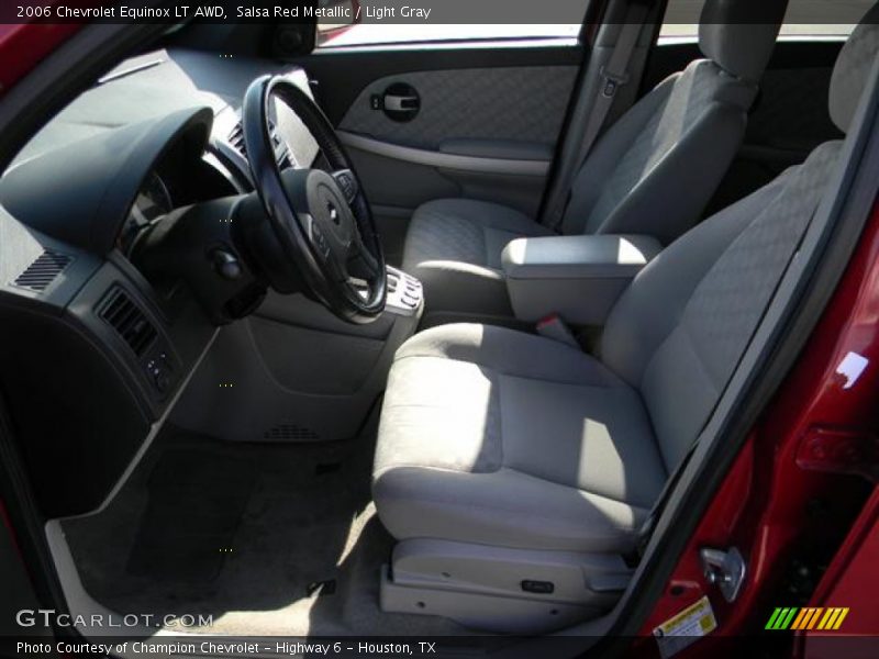 Salsa Red Metallic / Light Gray 2006 Chevrolet Equinox LT AWD