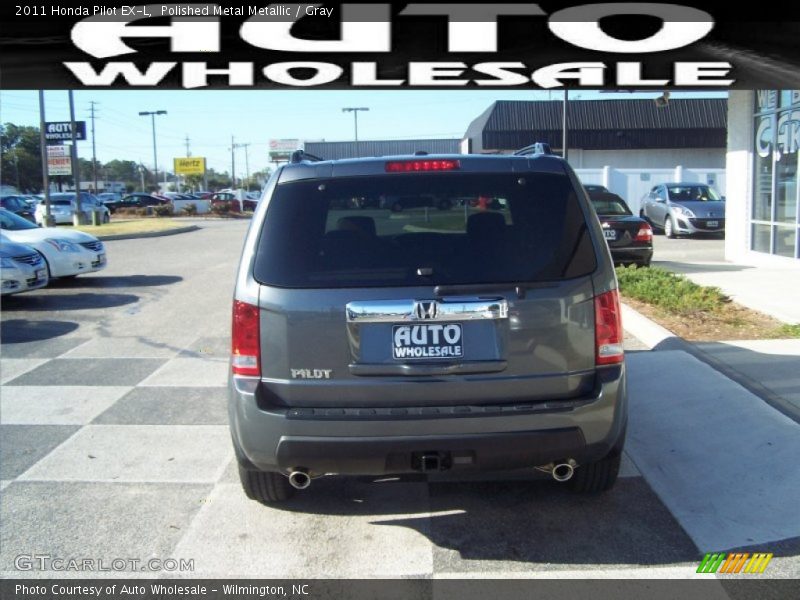 Polished Metal Metallic / Gray 2011 Honda Pilot EX-L