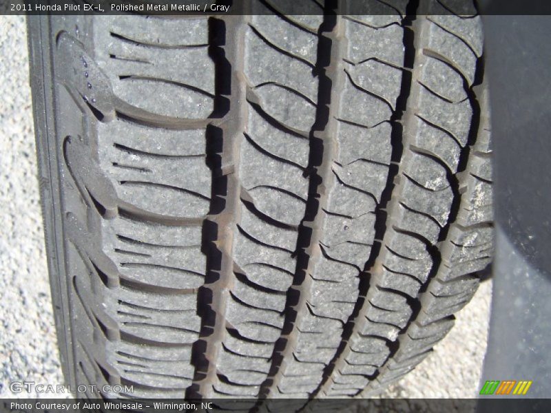 Polished Metal Metallic / Gray 2011 Honda Pilot EX-L