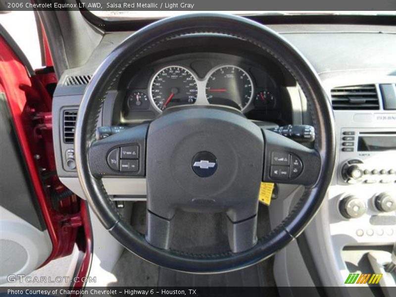 Salsa Red Metallic / Light Gray 2006 Chevrolet Equinox LT AWD