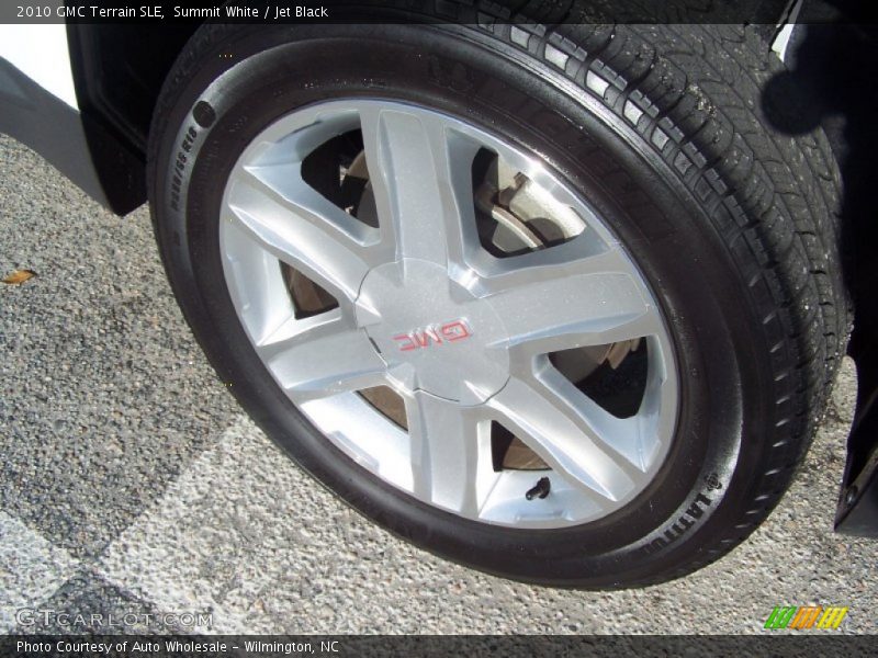 Summit White / Jet Black 2010 GMC Terrain SLE
