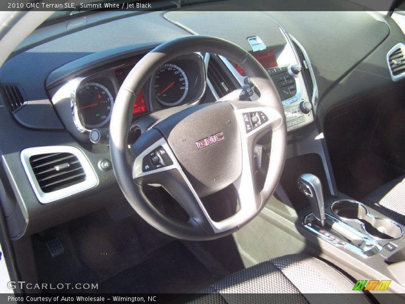 Summit White / Jet Black 2010 GMC Terrain SLE