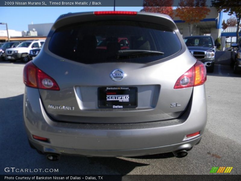 Tinted Bronze Metallic / Black 2009 Nissan Murano SL