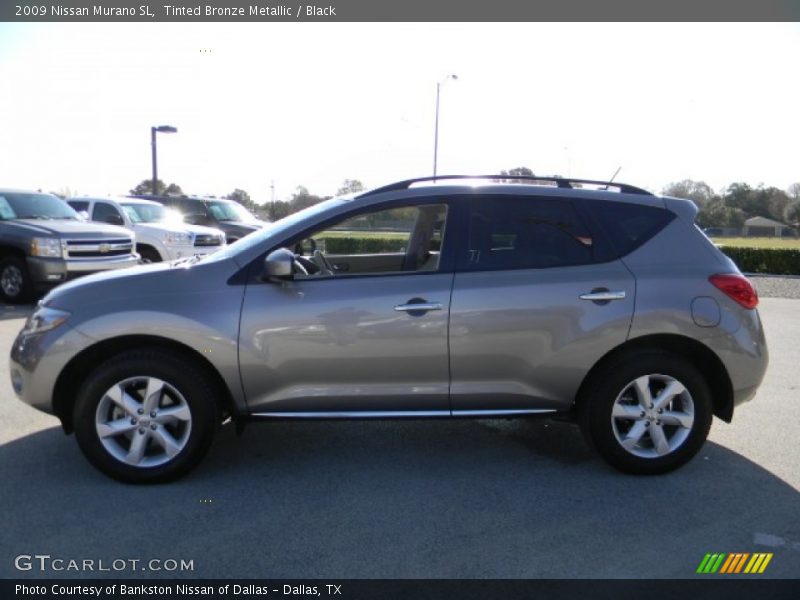 Tinted Bronze Metallic / Black 2009 Nissan Murano SL