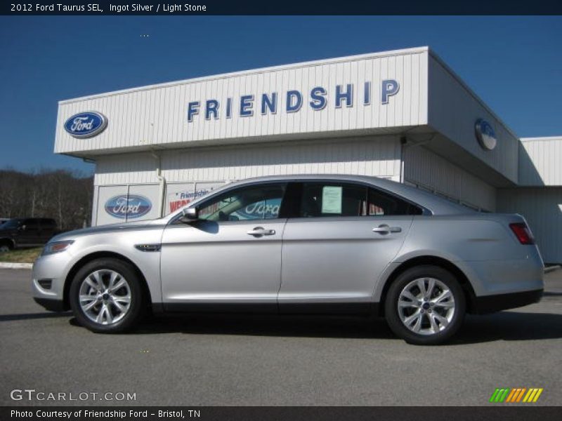 Ingot Silver / Light Stone 2012 Ford Taurus SEL