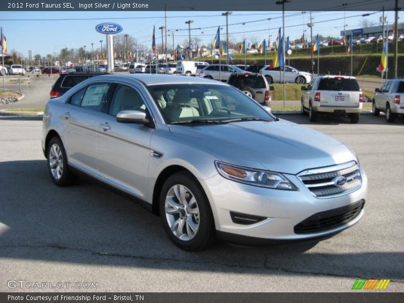 Ingot Silver / Light Stone 2012 Ford Taurus SEL