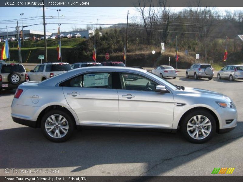 Ingot Silver / Light Stone 2012 Ford Taurus SEL