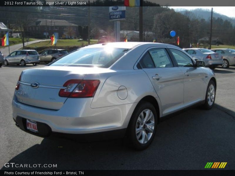 Ingot Silver / Light Stone 2012 Ford Taurus SEL