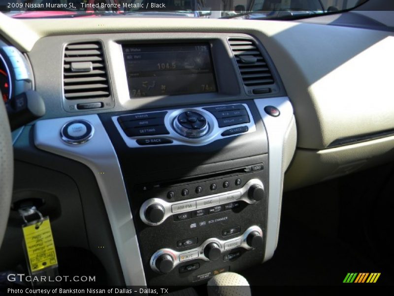 Tinted Bronze Metallic / Black 2009 Nissan Murano SL