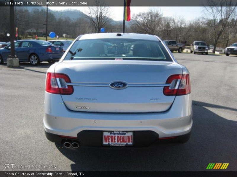 Ingot Silver / Light Stone 2012 Ford Taurus SEL