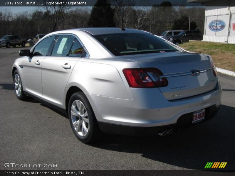 Ingot Silver / Light Stone 2012 Ford Taurus SEL