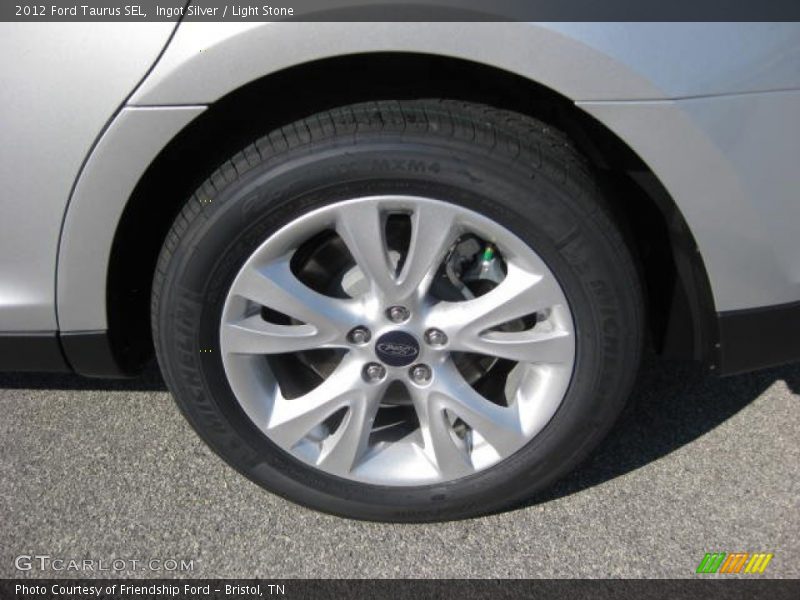 Ingot Silver / Light Stone 2012 Ford Taurus SEL