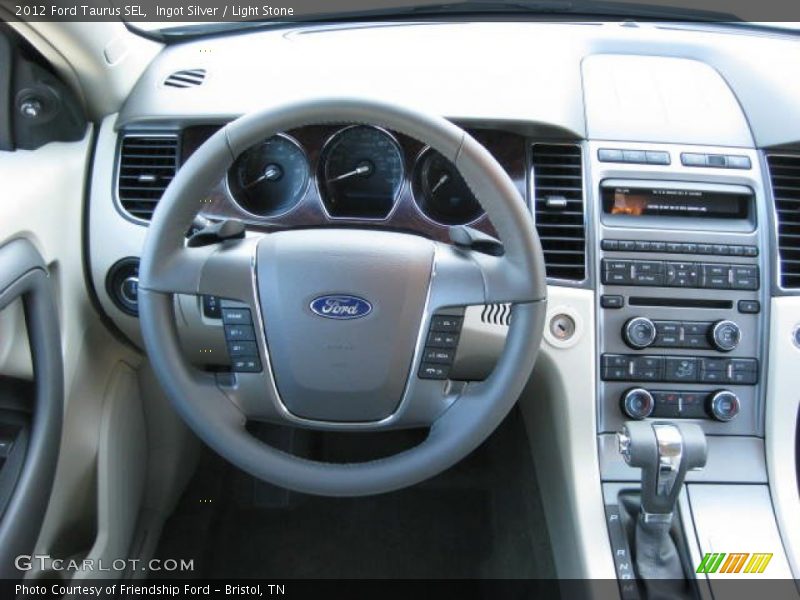 Ingot Silver / Light Stone 2012 Ford Taurus SEL