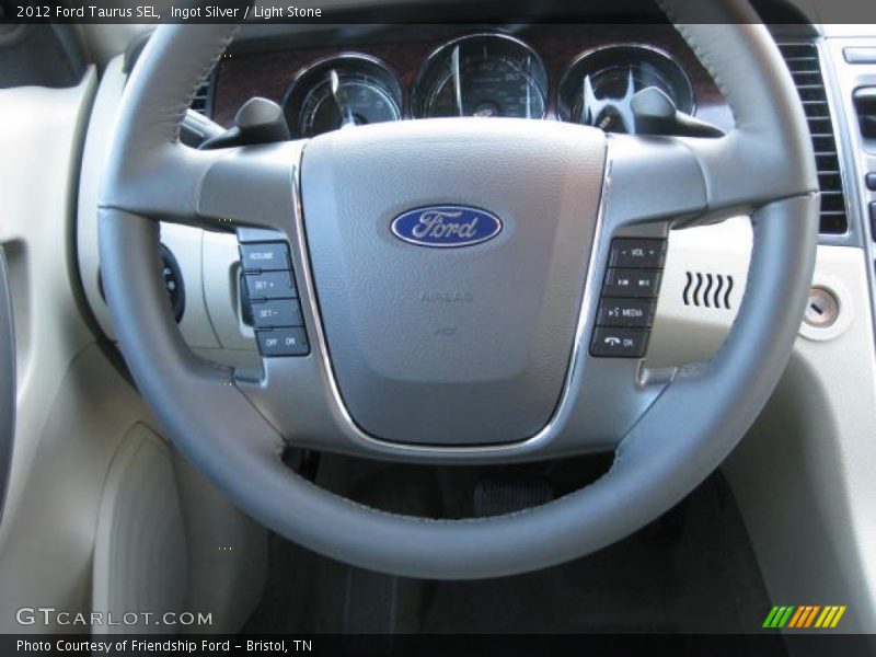 Ingot Silver / Light Stone 2012 Ford Taurus SEL