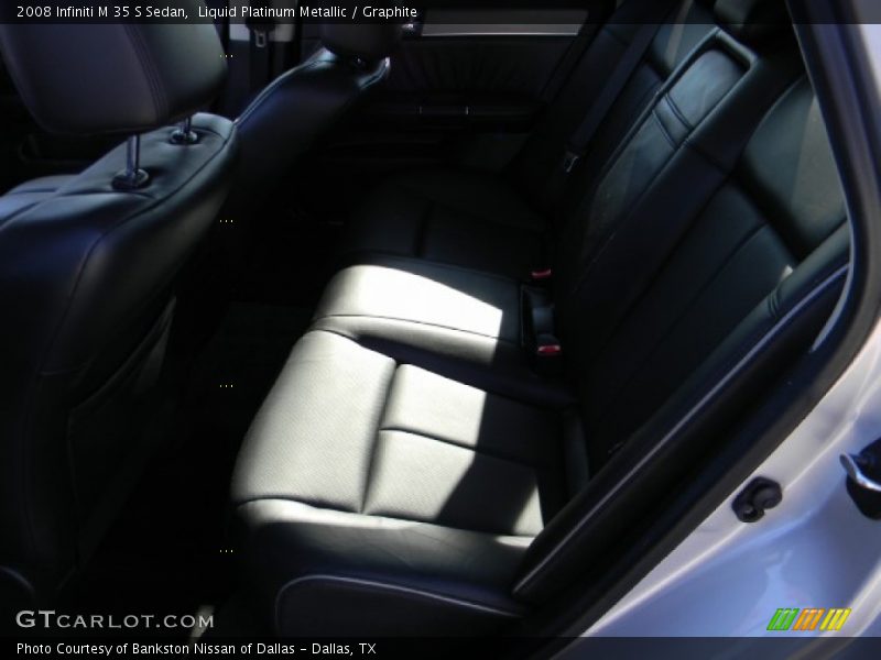 Liquid Platinum Metallic / Graphite 2008 Infiniti M 35 S Sedan