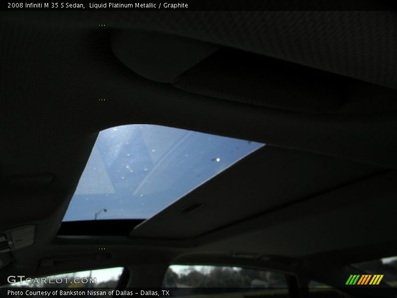 Liquid Platinum Metallic / Graphite 2008 Infiniti M 35 S Sedan