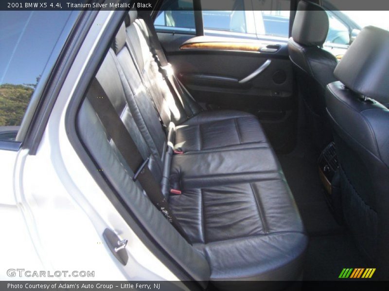 Titanium Silver Metallic / Black 2001 BMW X5 4.4i