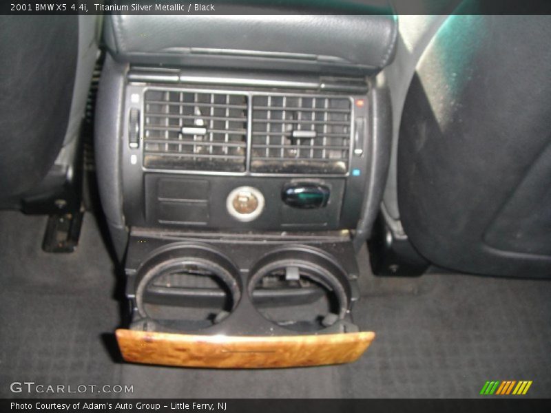 Titanium Silver Metallic / Black 2001 BMW X5 4.4i