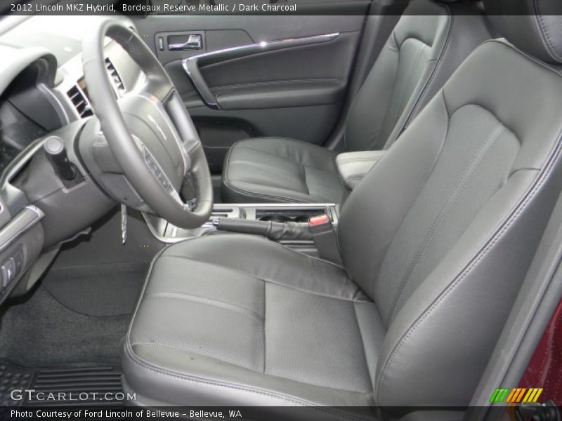 Bordeaux Reserve Metallic / Dark Charcoal 2012 Lincoln MKZ Hybrid