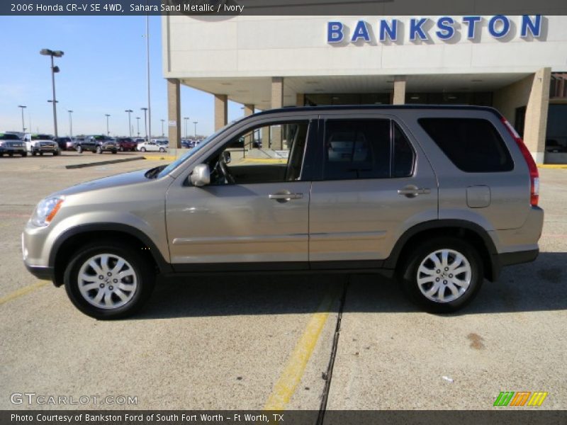Sahara Sand Metallic / Ivory 2006 Honda CR-V SE 4WD