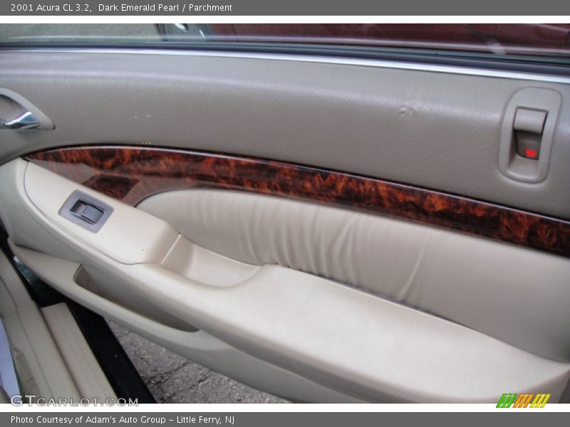 Dark Emerald Pearl / Parchment 2001 Acura CL 3.2
