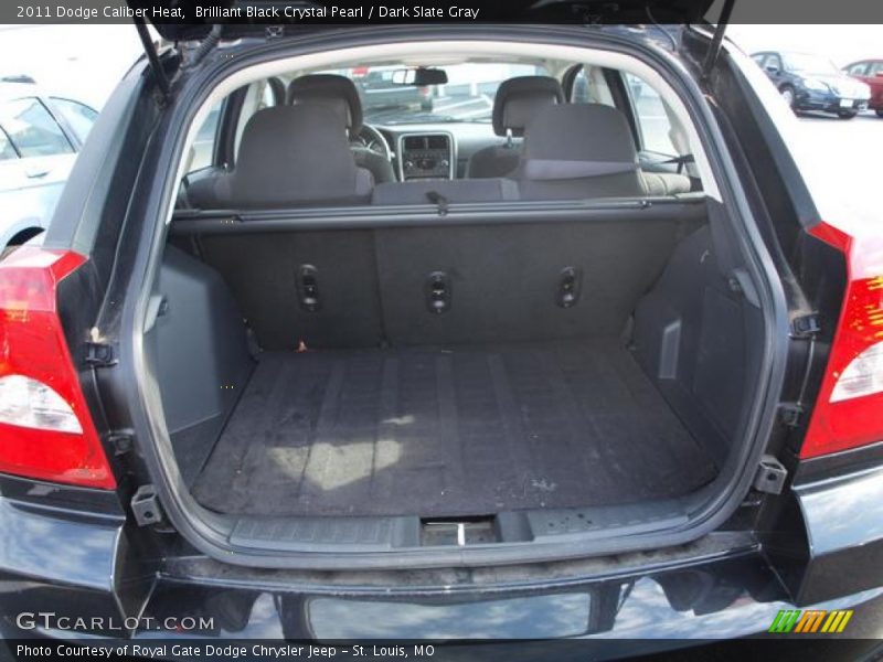 Brilliant Black Crystal Pearl / Dark Slate Gray 2011 Dodge Caliber Heat