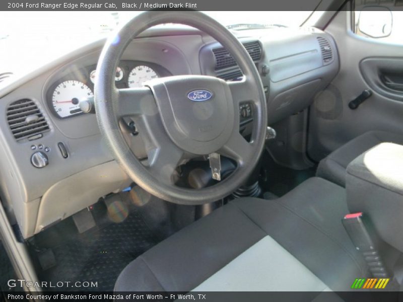 Black / Medium Dark Flint 2004 Ford Ranger Edge Regular Cab
